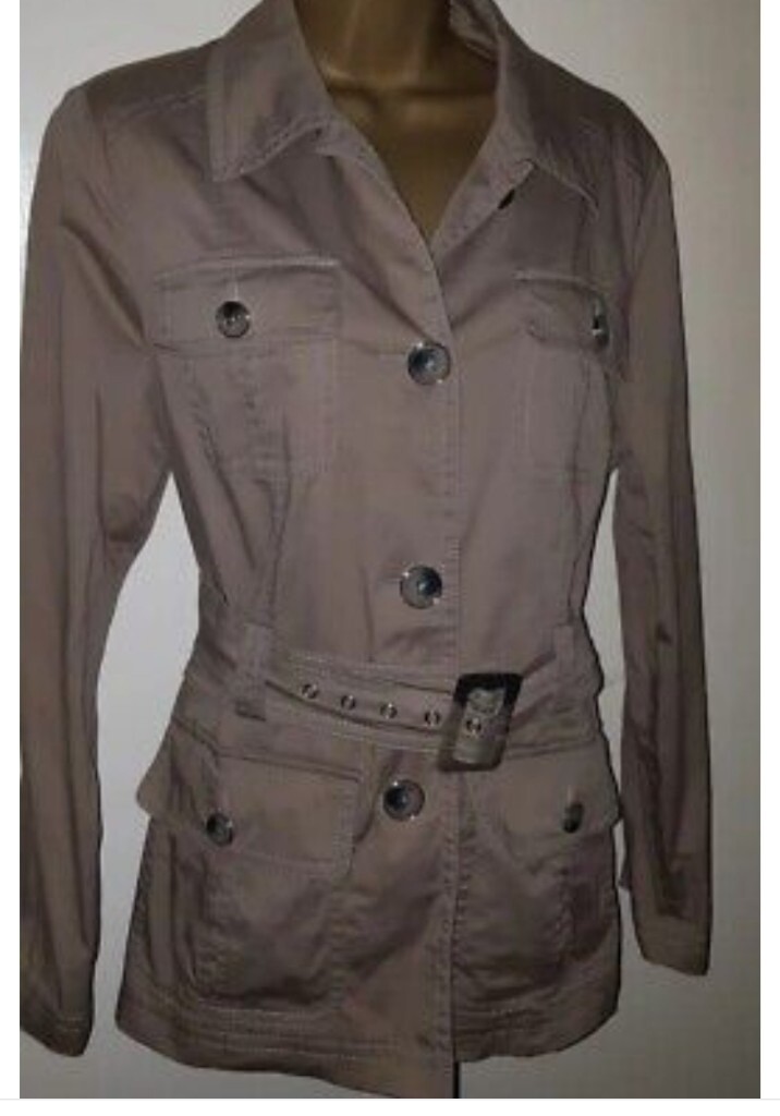 M\u0026S Autograph Camel Trench Coat- size 